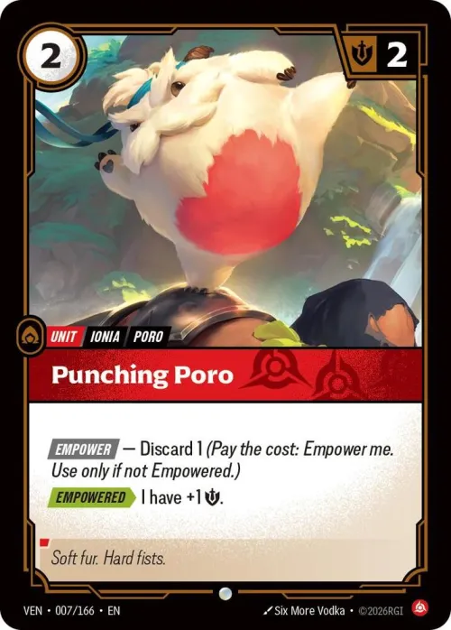 Punching Poro - Foil