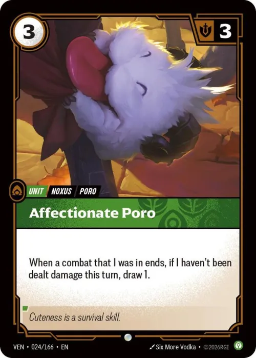 Affectionate Poro