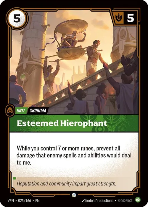 Esteemed Hierophant - Foil