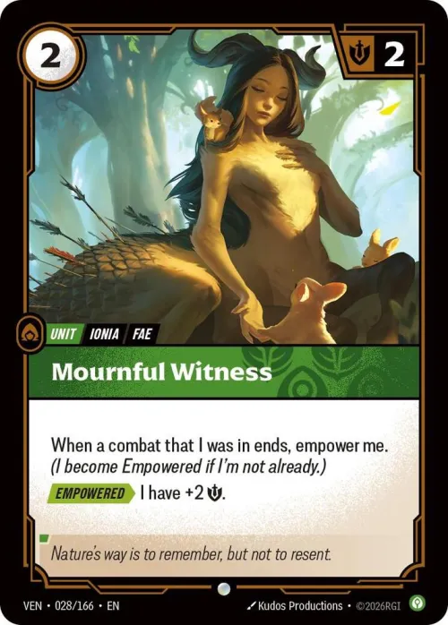Mournful Witness - Foil