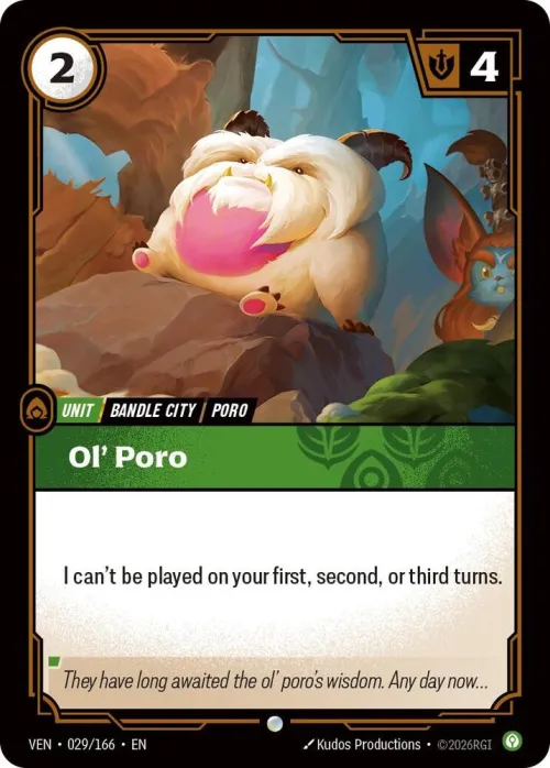 Ol' Poro - Foil
