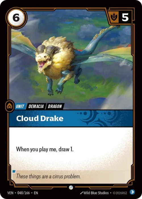 Cloud Drake - Foil