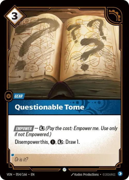 Questionable Tome - Foil
