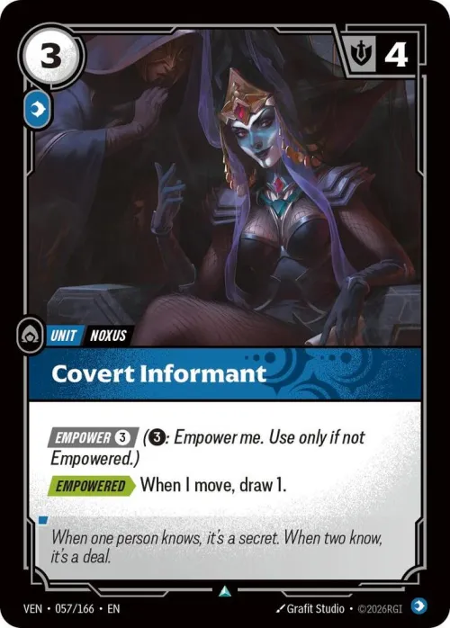 Covert Informant - Foil