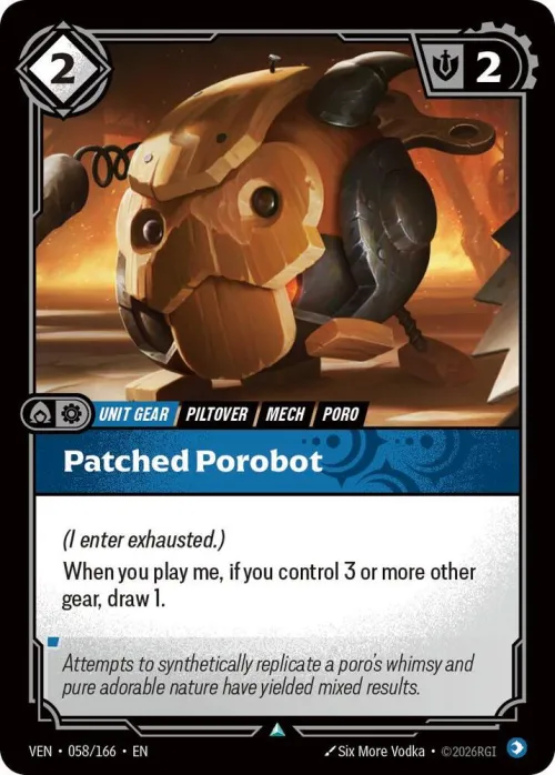 Patched Porobot - Foil