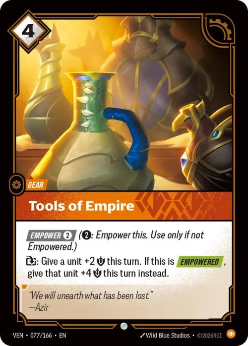 Tools of Empire - Foil