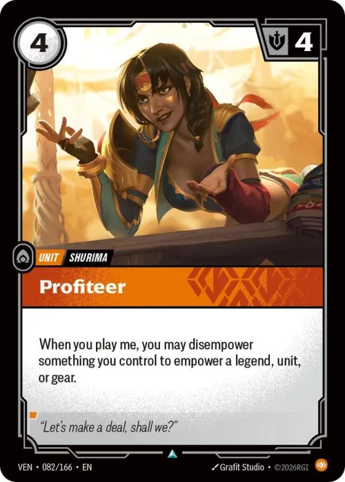 Profiteer - Foil