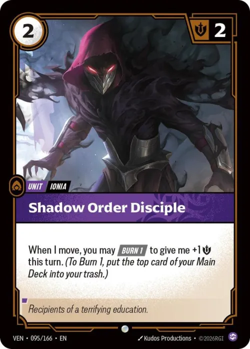 Shadow Order Disciple - Foil