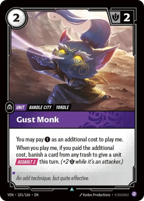 Gust Monk - Foil