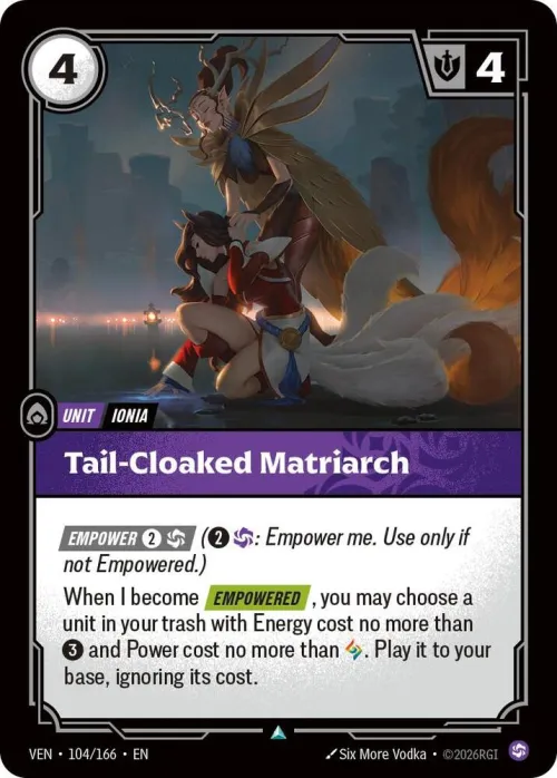 Tail-Cloaked Matriarch - Foil