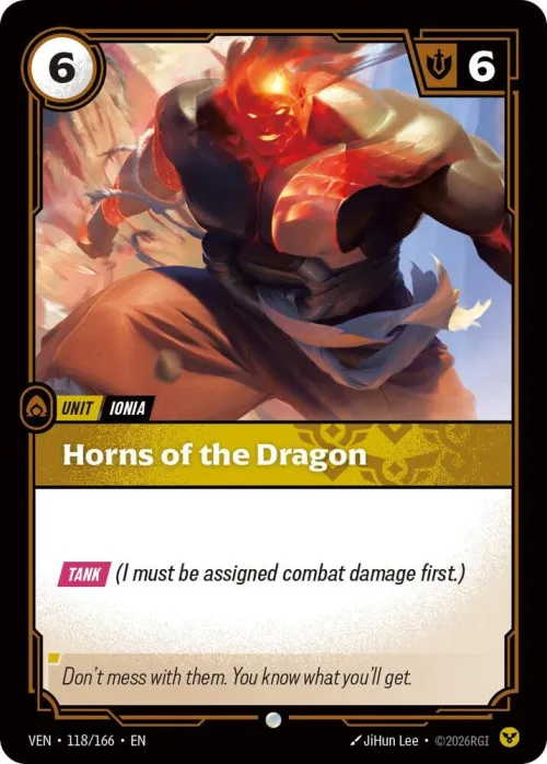 Horns of the Dragon - Foil