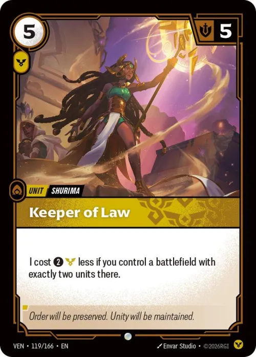 Keeper of Law - Foil