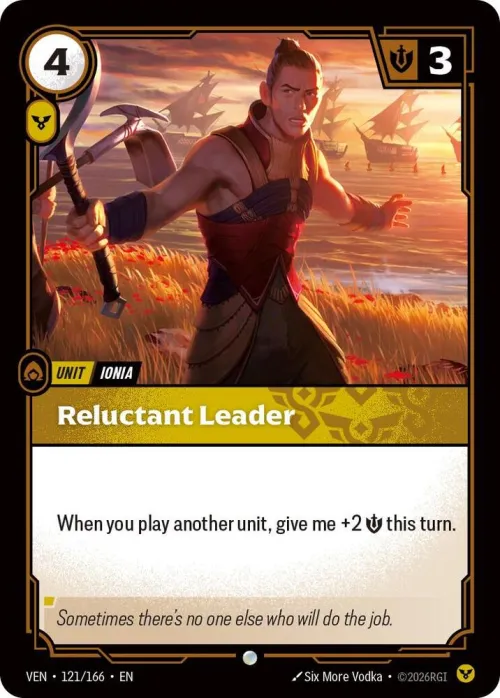 Reluctant Leader - Foil