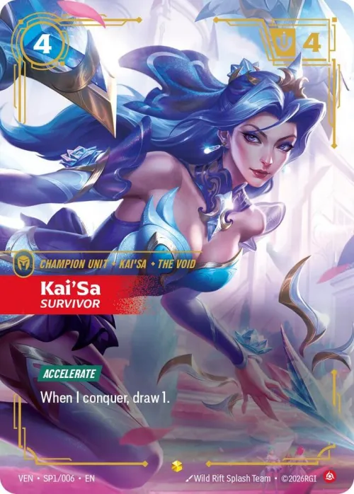 Kai'Sa, Survivor