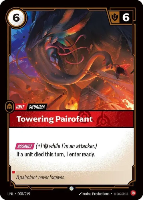 Towering Pairofant - Foil