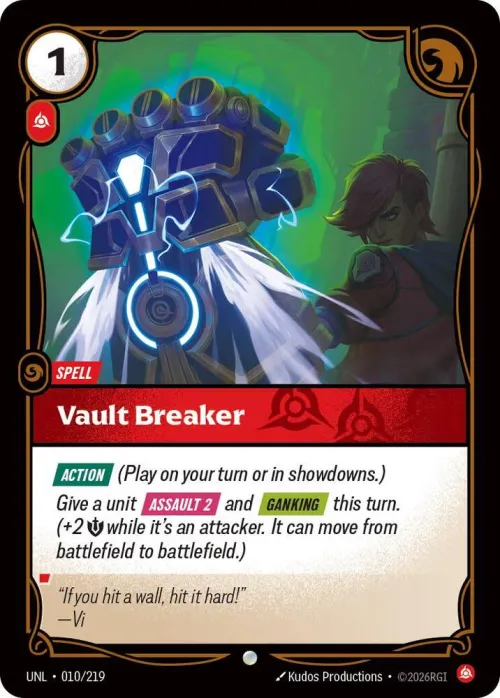 Vault Breaker - Foil