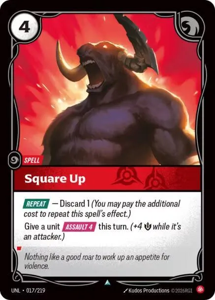 Square Up - Foil