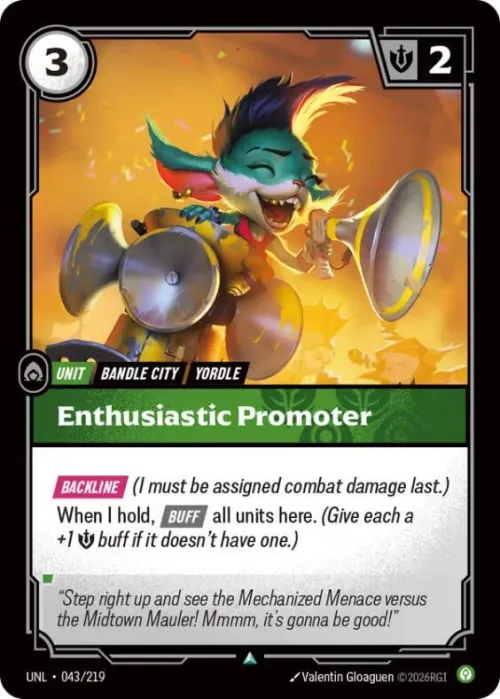 Enthusiastic Promoter - Foil