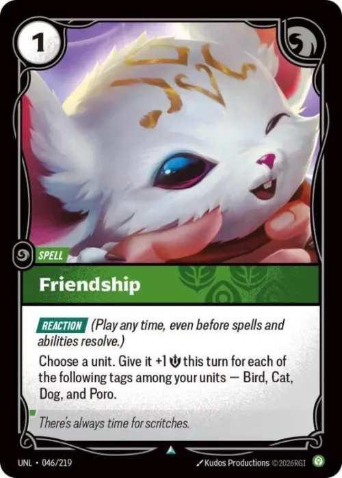 Friendship - Foil