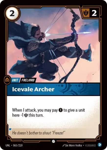 Icevale Archer - Foil