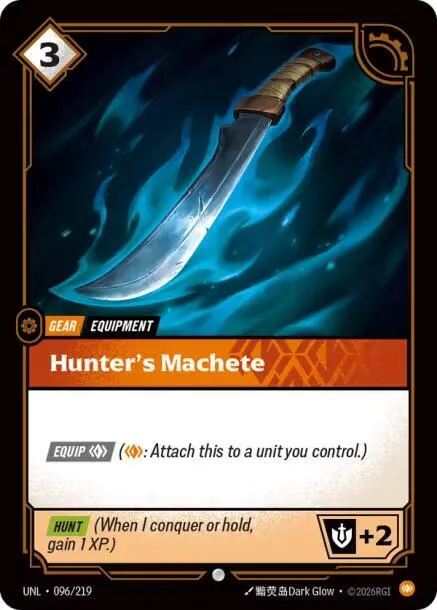 Hunter's Machete - Foil