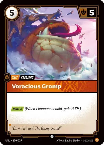 Voracious Gromp - Foil