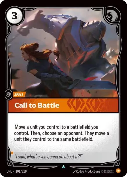 Call to Battle - Foil
