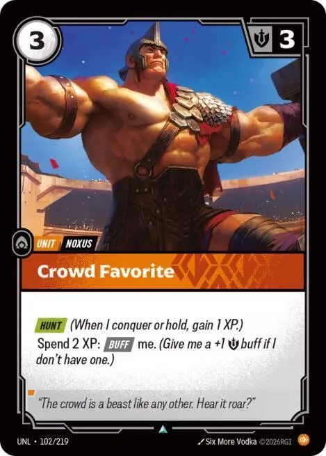 Crowd Favorite - Foil