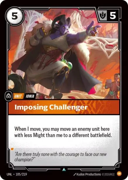 Imposing Challenger - Foil