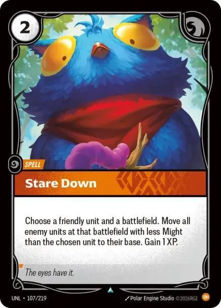 Stare Down - Foil