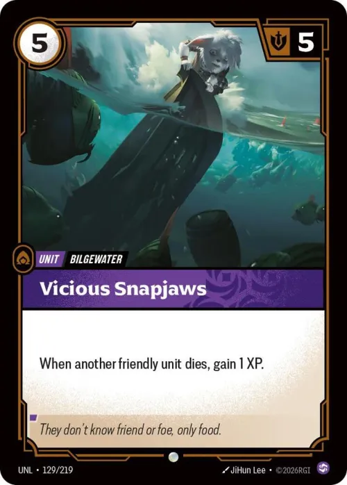 Vicious Snapjaws - Foil