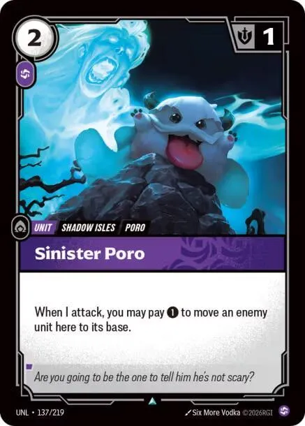 Sinister Poro - Foil