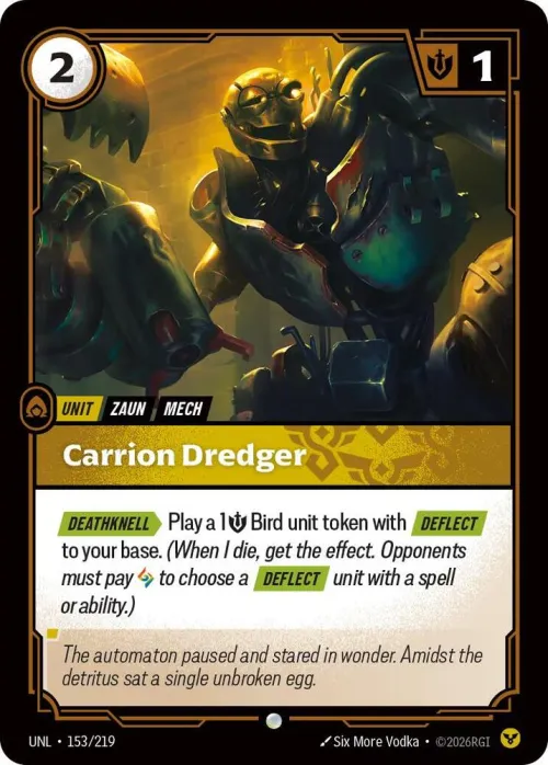 Carrion Dredger - Foil