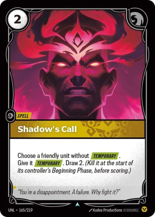 Shadow's Call - Foil