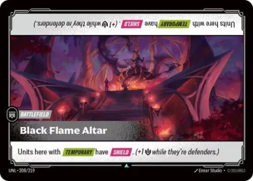 Black Flame Altar - Foil
