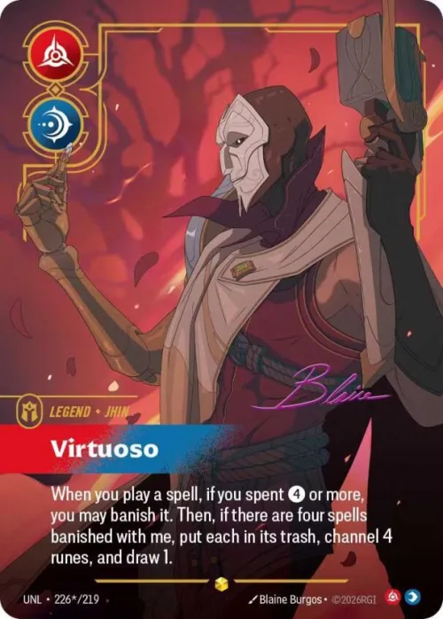 Jhin, Virtuoso