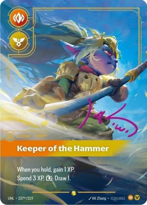 Poppy, Keeper of the Hammer