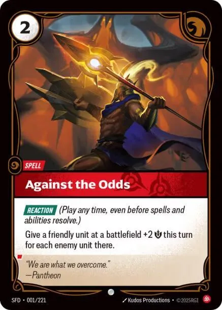 Against the Odds - Foil