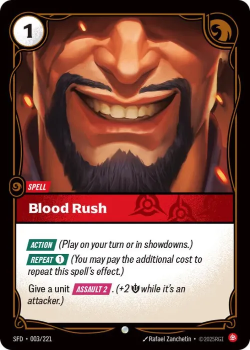 Blood Rush - Foil
