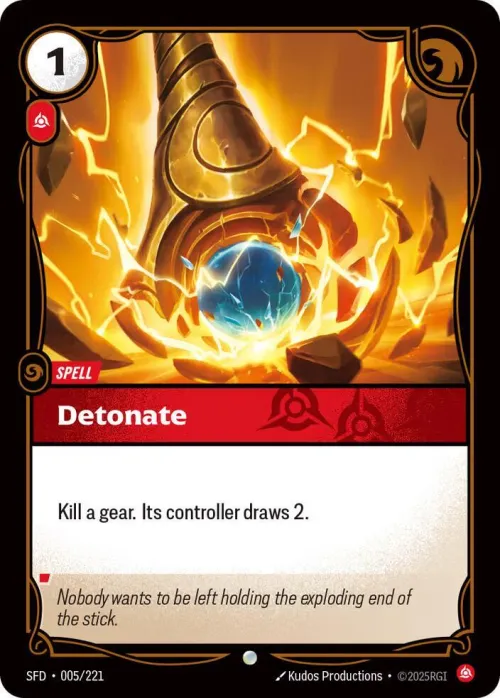 Detonate - Foil