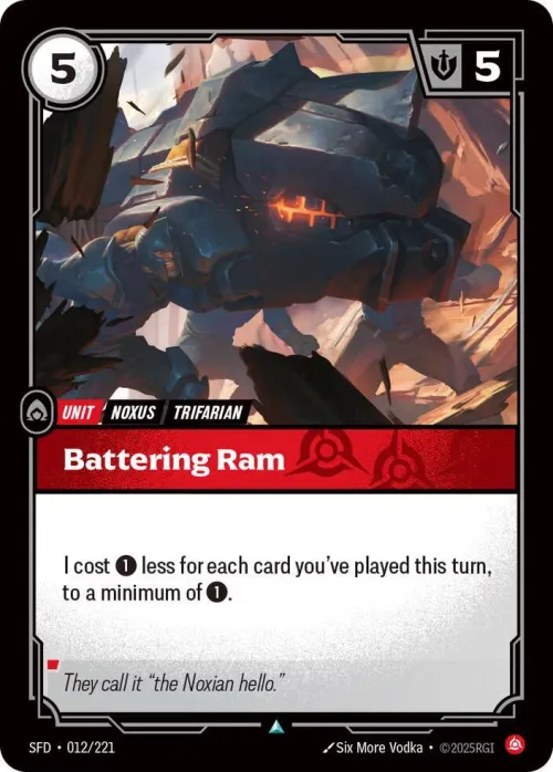 Battering Ram - Foil