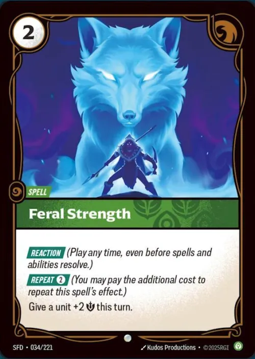 Feral Strength - Foil