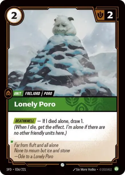 Lonely Poro - Foil