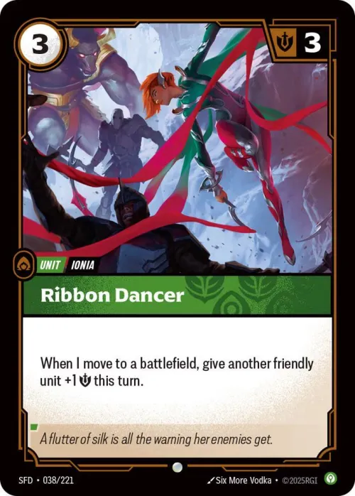 Ribbon Dancer - Foil