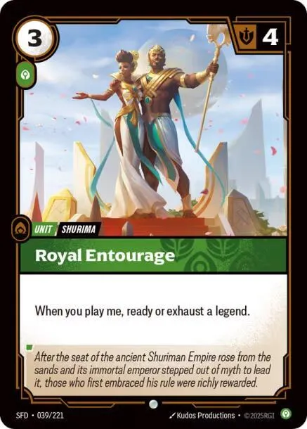 Royal Entourage - Foil