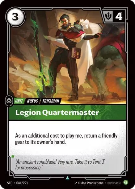 Legion Quartermaster - Foil