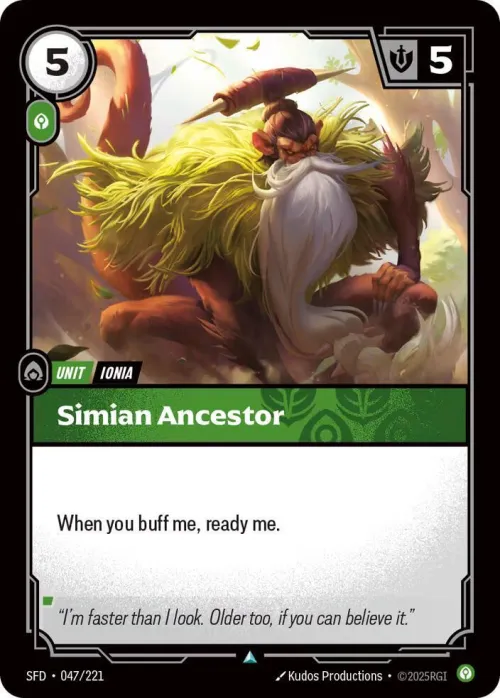 Simian Ancestor - Foil