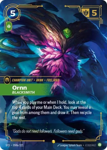 Ornn, Blacksmith