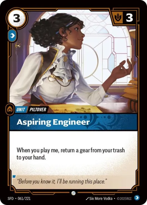 Aspiring Engineer - Foil