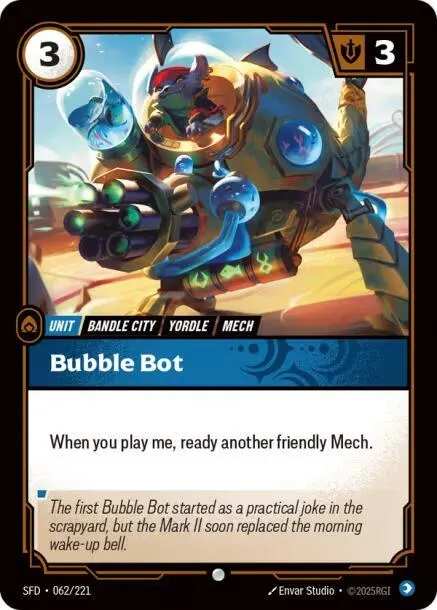 Bubble Bot - Foil